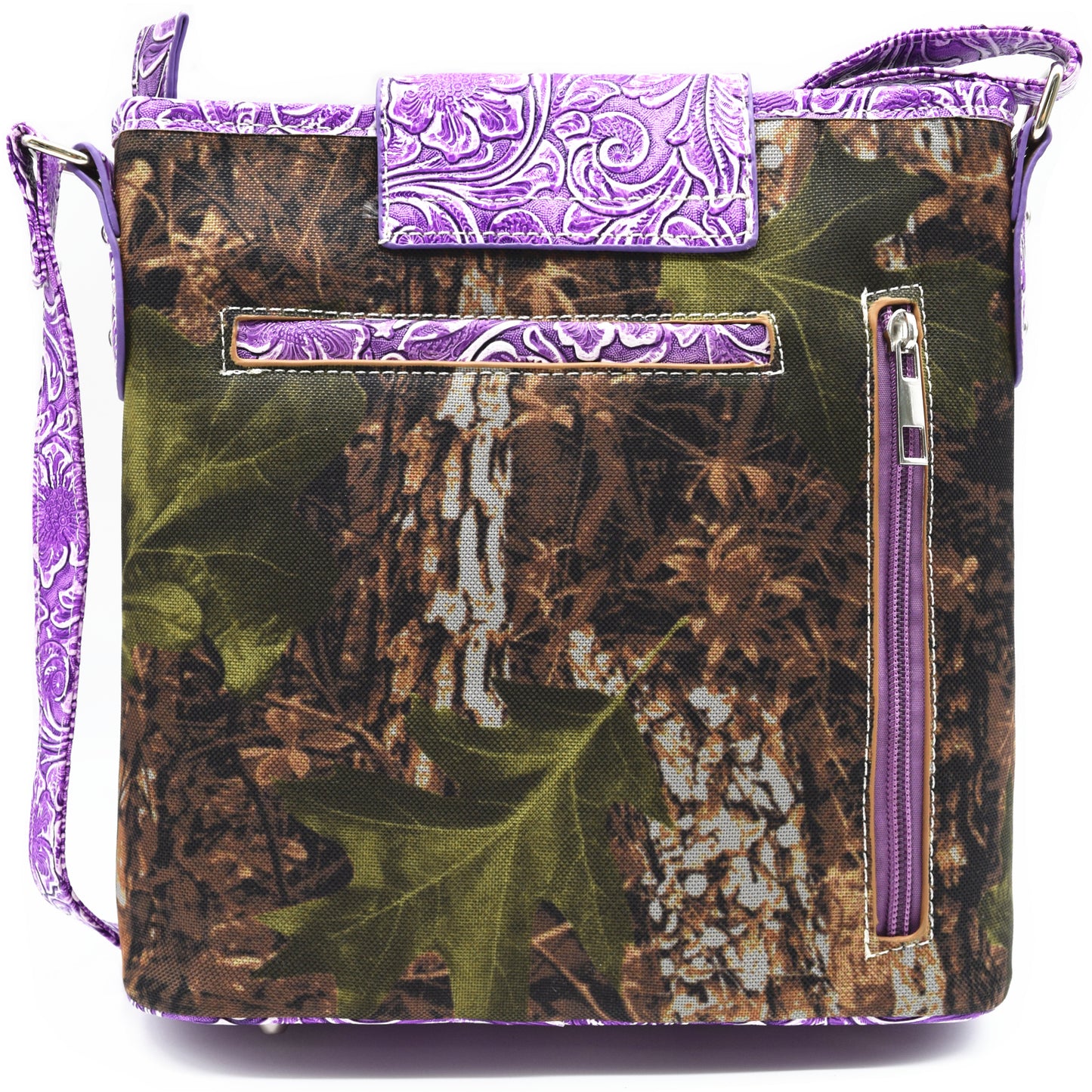 Camouflage Western Style Buckle Crossbody Handbags