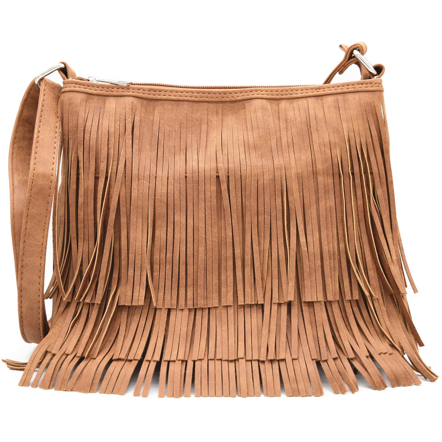 Western Style Leather Fringe Women Crossbody Handbags