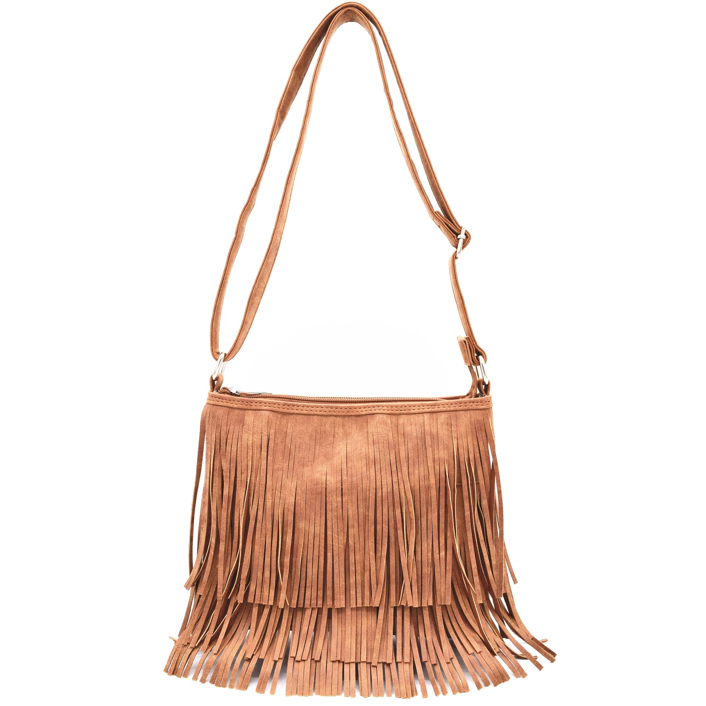 Western Style Leather Fringe Women Crossbody Handbags