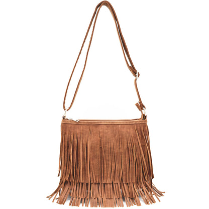 Western Style Fringe Crossbody Women Purse