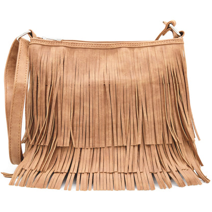 Western Style Fringe Crossbody Women Purse