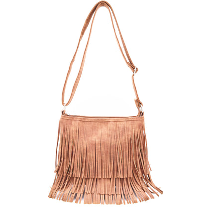 Western Style Fringe Crossbody Women Purse