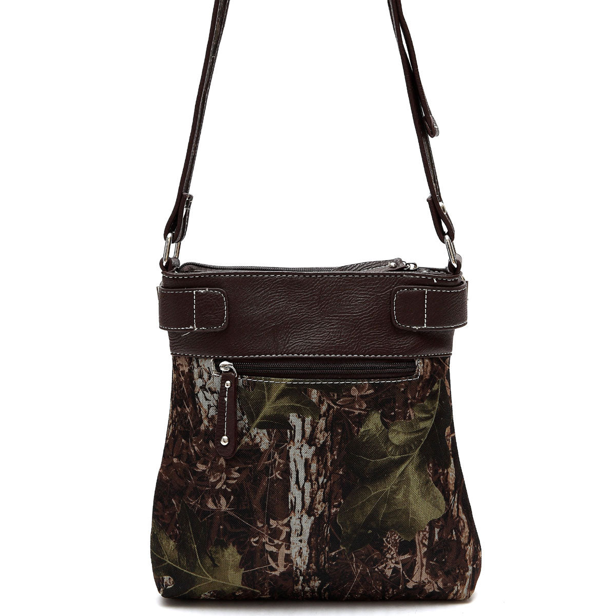 Camouflage Rhinestone Cross Pistols Studded Crossbody Handbags