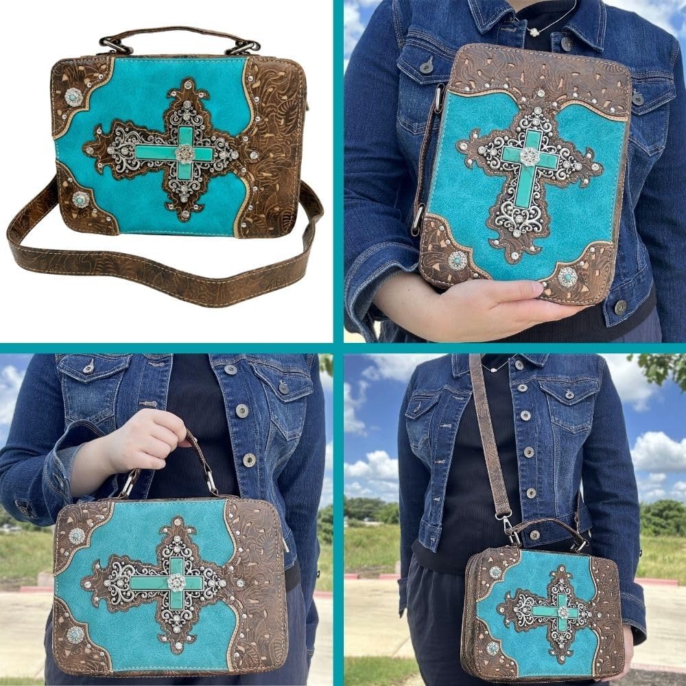 Bible Cover with Detachable Strap