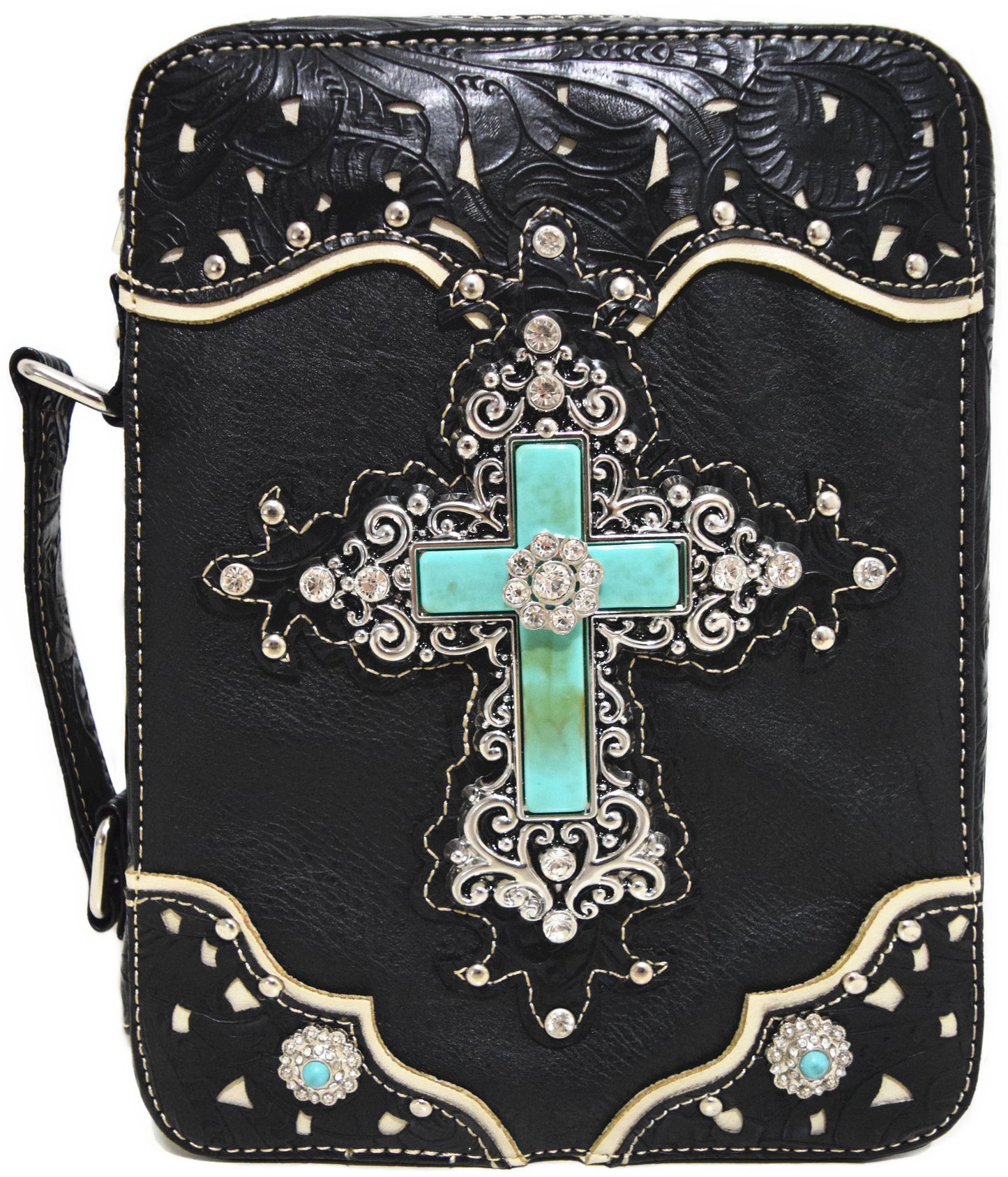 Bible Cover with Detachable Strap