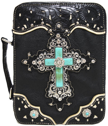 Bible Cover with Detachable Strap